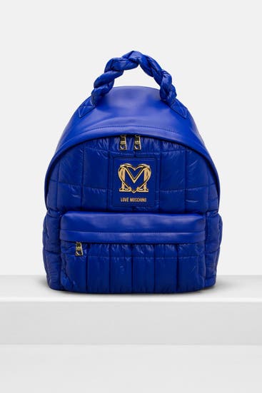 LOVE MOSCHINO - Rucksack royalblau