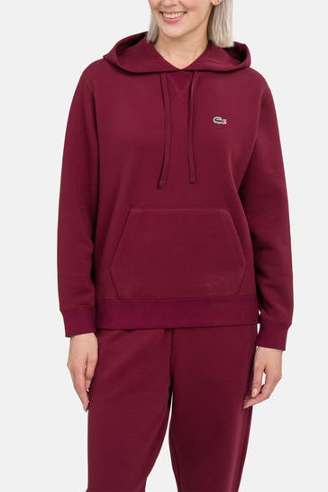 LACOSTE Hoodie weinrot