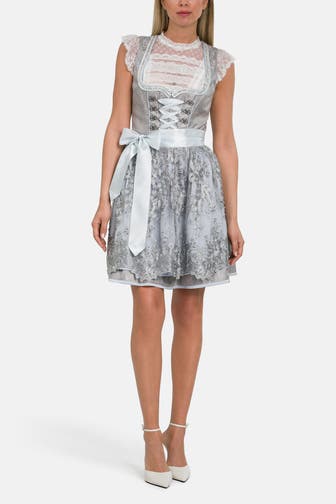 KRÜGER Dirndl 'Luria' zweifarbig