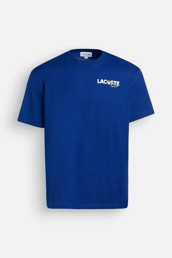 LACOSTE T-Shirt königsblau