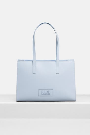 KARL LAGERFELD Shopper hellblau