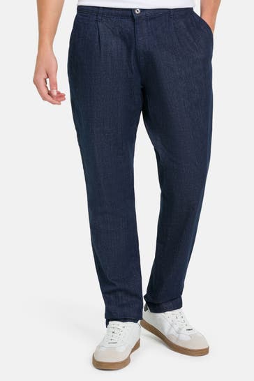 HECHTER Paris Denim Chino dunkelblau