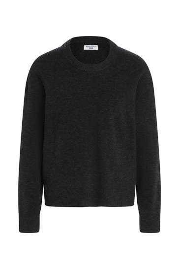 MARC O'POLO DENIM Wollmixpullover schwarz