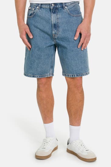 CK JEANS Jeansshorts 'Reverie' blau