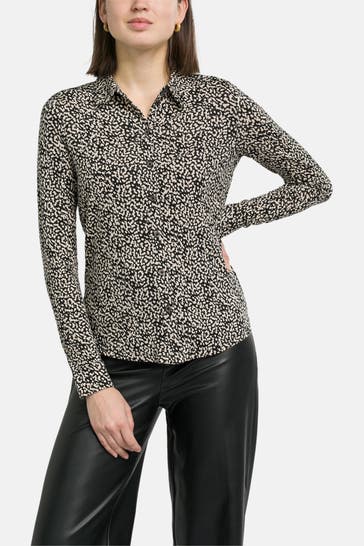MARC O'POLO Casual-Bluse gemustert