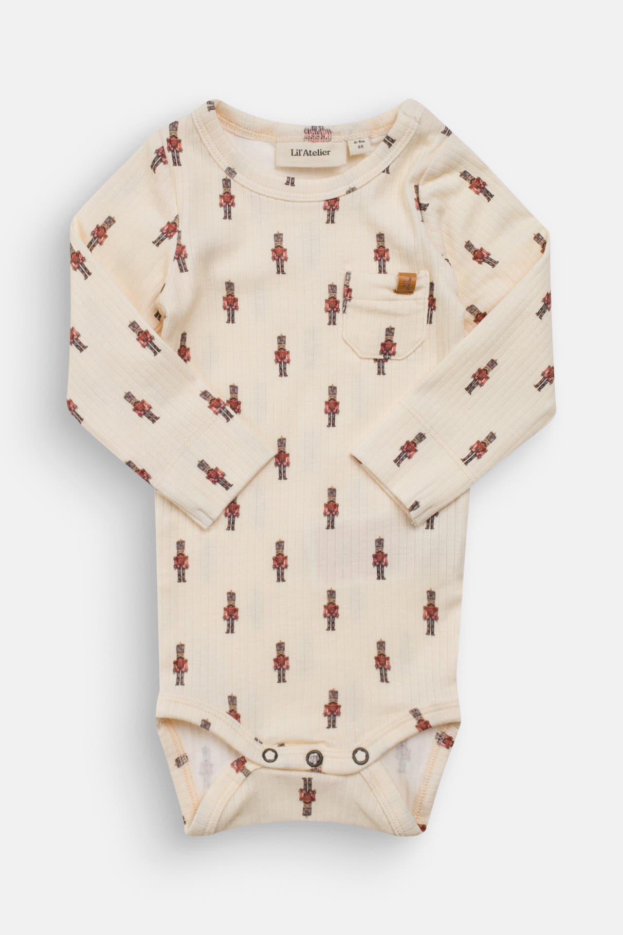 LIL' ATELIER Body 'Gio Ben' gemustert, Bild 1