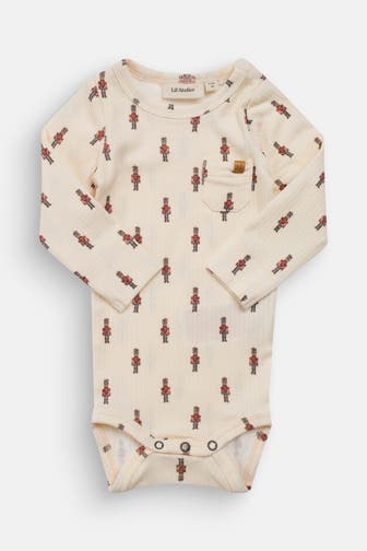 LIL' ATELIER Body 'Gio Ben' gemustert