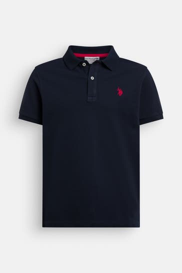 U.S. POLO ASSN. Polo-Shirt nachtblau