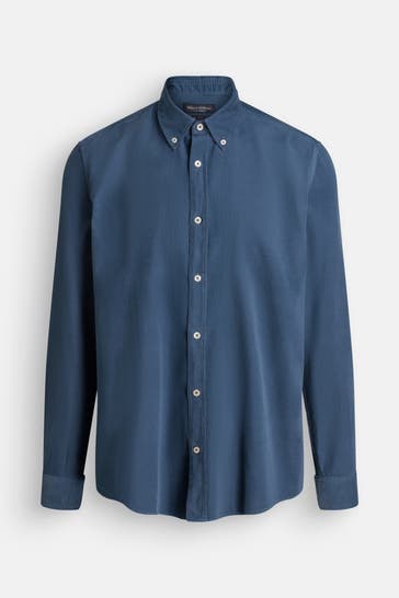 MARC O'POLO DENIM Casual-Hemd dunkelblau Slim Fit