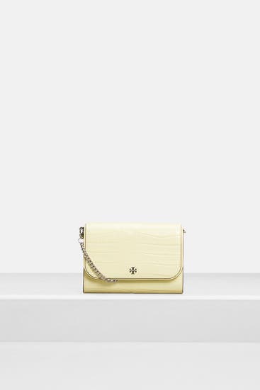 TORY BURCH - Umhängetasche hellgelb