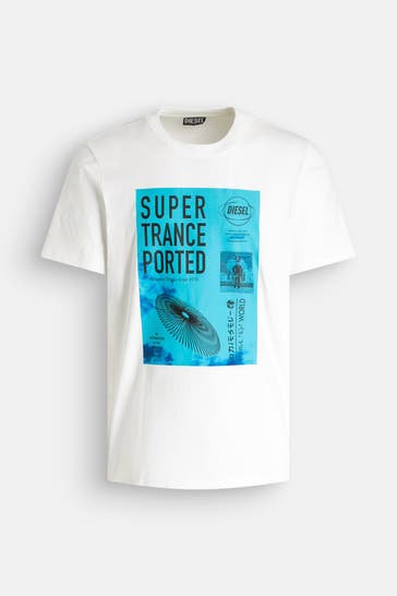 DIESEL T-Shirt weiß