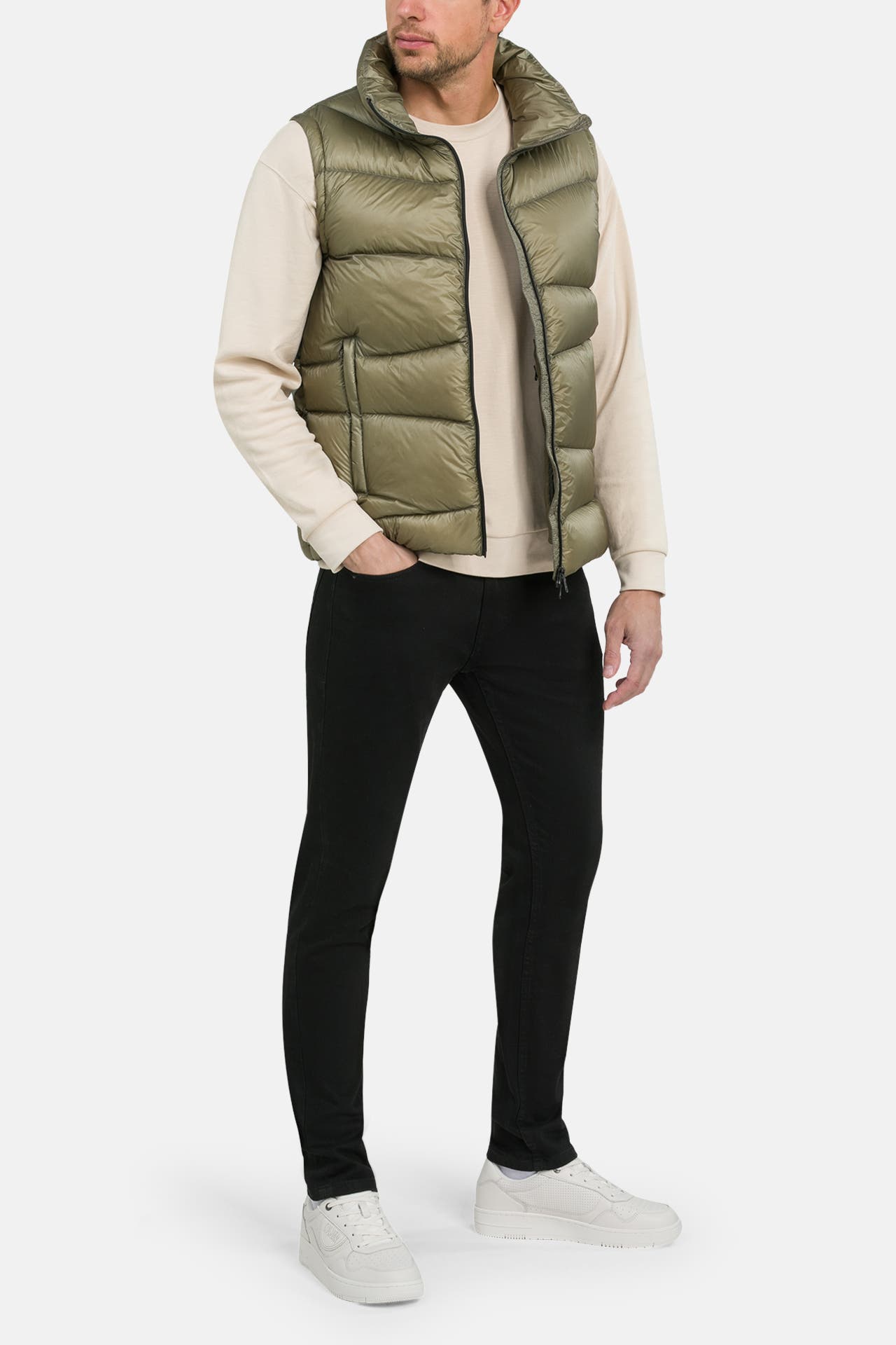 COLMAR Daunenweste oliv, Bild 1