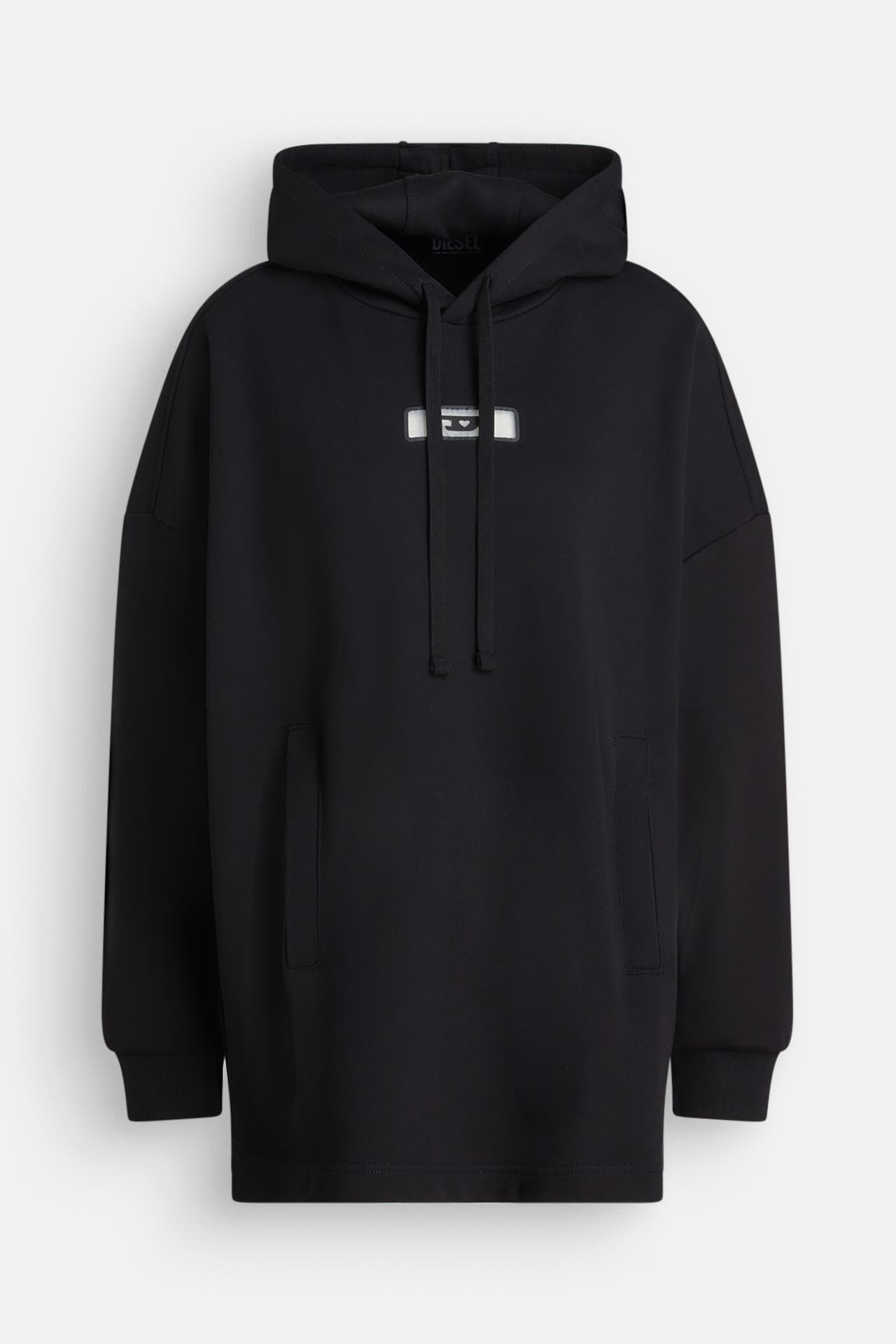 DIESEL Hoodie schwarz, Bild 1