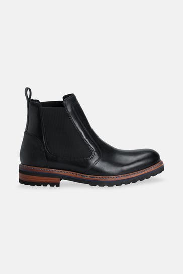 GORDON & BROS Chelsea-Boots 'Core' schwarz