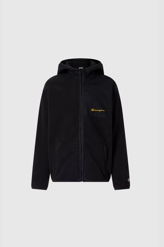 CHAMPION Fleecejacke schwarz