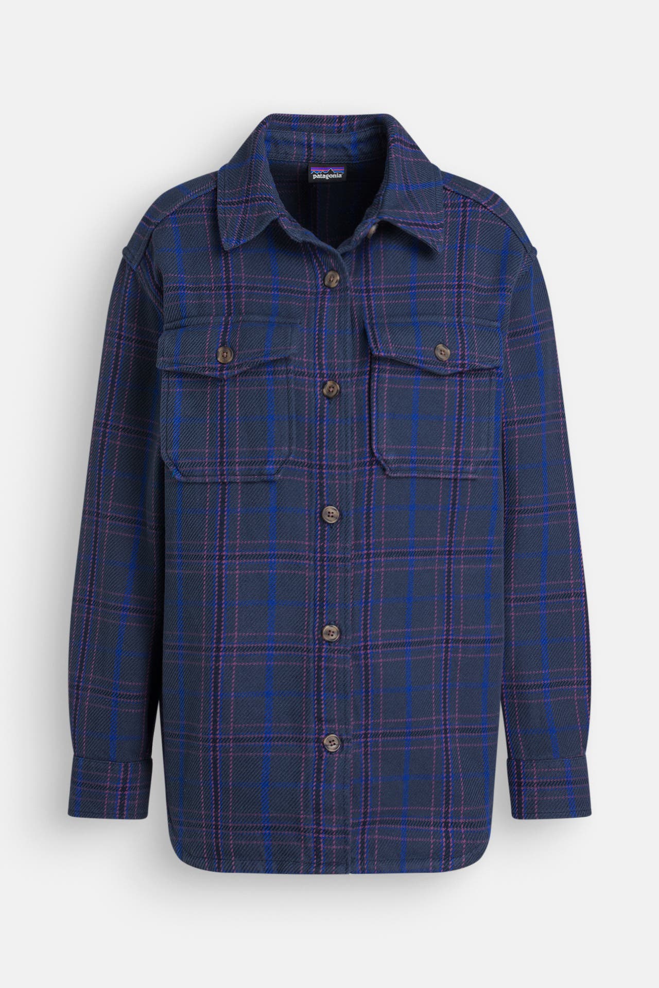 PATAGONIA Overshirt blau gemustert, Bild 1