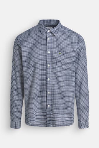 LACOSTE Karohemd zweifarbig