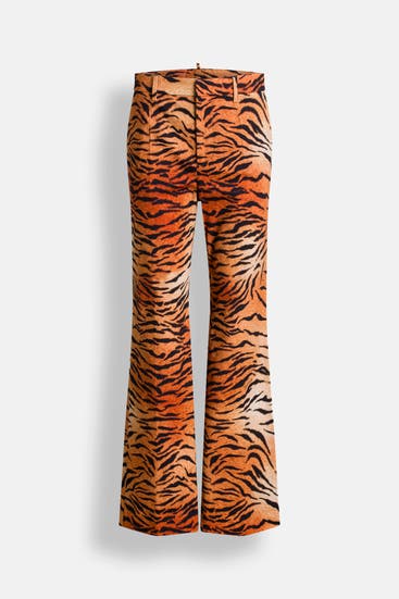 DSQUARED2 - Stoffhose 'Tiger Roadie' animal