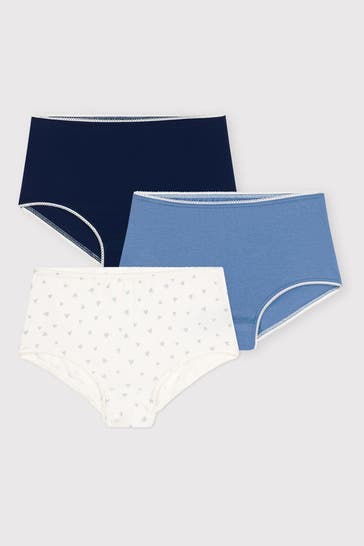 PETIT BATEAU 3er-Pack Slips mehrfarbig