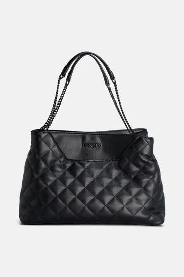 DKNY Schultertasche 'Nikki' schwarz