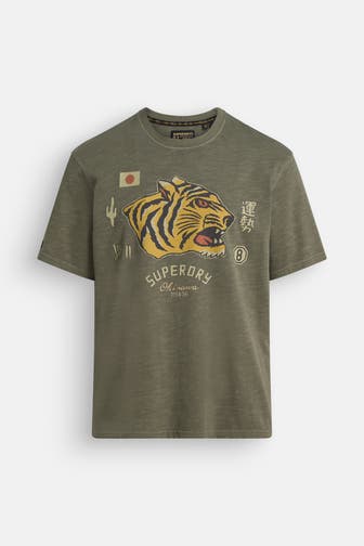 SUPERDRY T-Shirt oliv