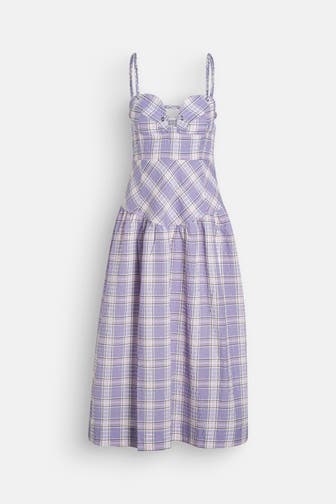 GANNI Casual-Kleid gemustert
