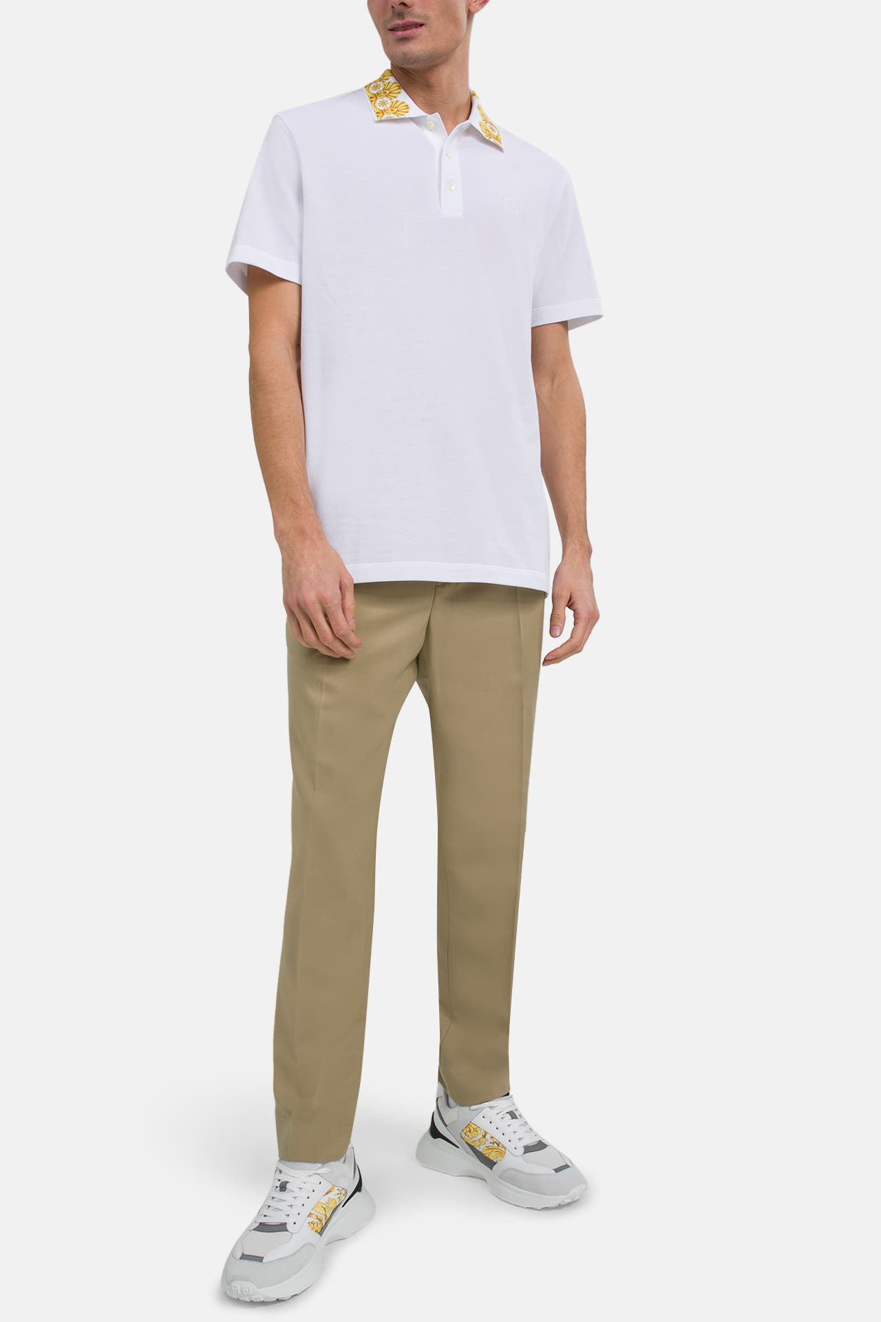 VERSACE Polo-Shirt weiß, Bild 1