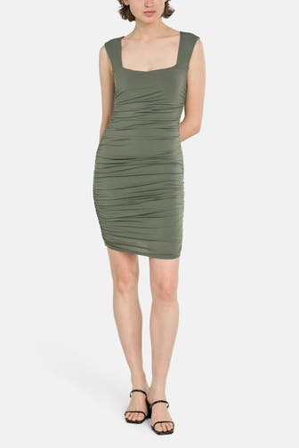 GUESS Minikleid 'Nathaly' oliv