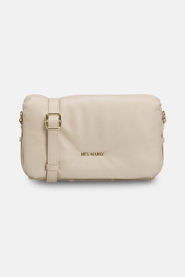 HEY MARLY Umhängetasche 'Sassy Sister' creme