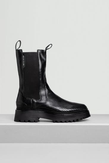ALLSAINTS - Chelsea-Boots 'Amber' schwarz