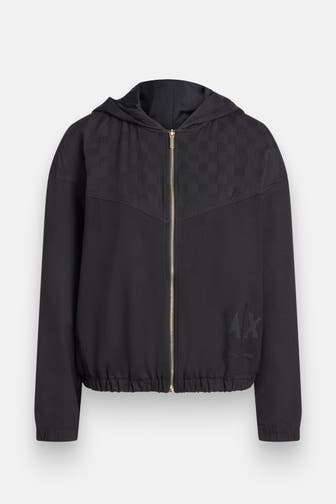 ARMANI EXCHANGE Sweatjacke schwarz