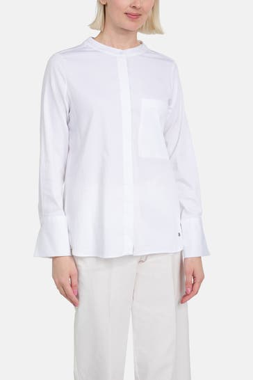 BUGATTI Casual-Bluse weiß