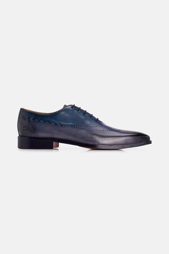 MELVIN & HAMILTON Oxfords 'Lawrence' navy