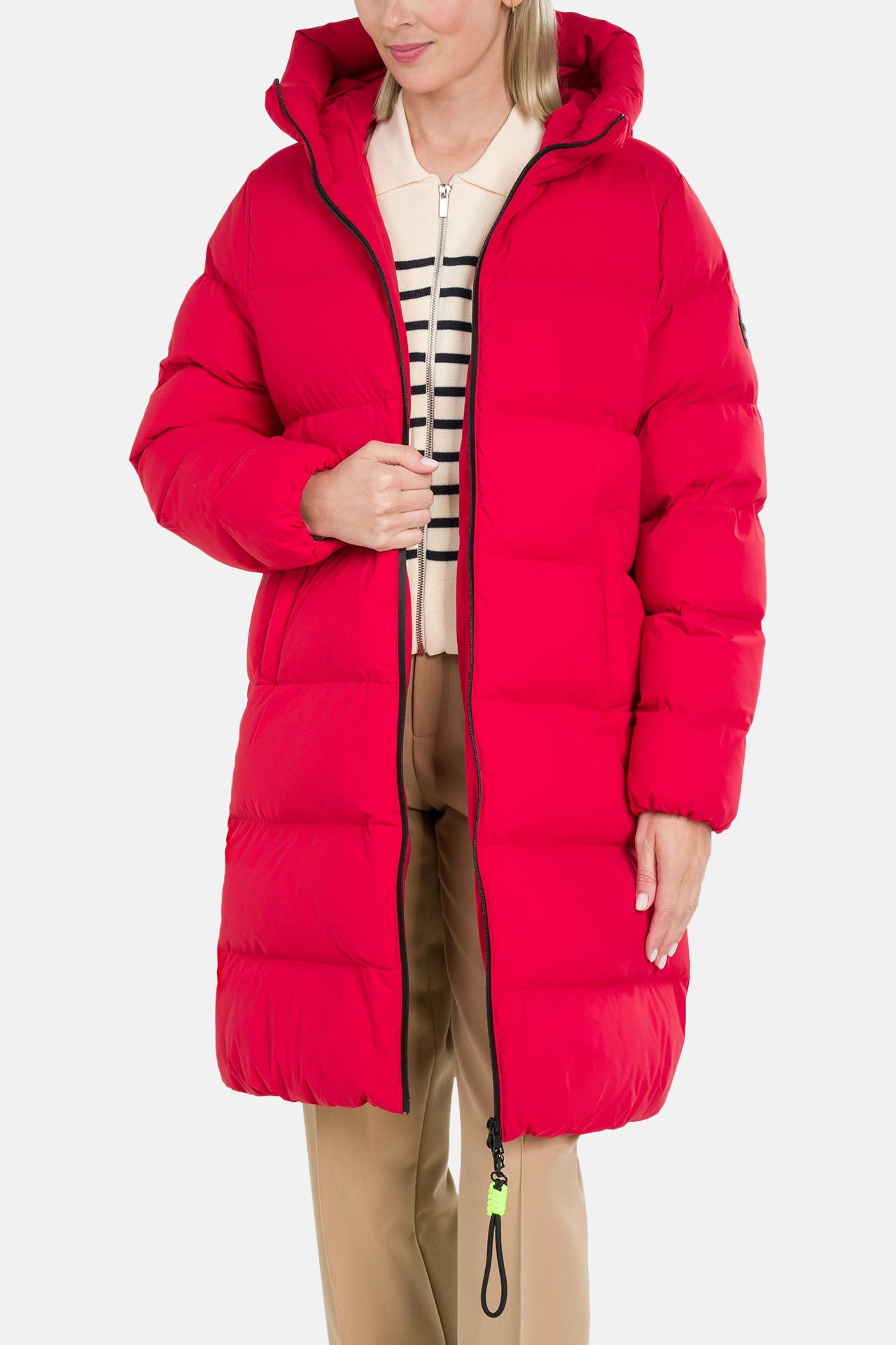 NO. 1 COMO Steppmantel 'Luzie' rot, Bild 1