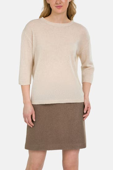 JOOP! Kaschmir-Pullover beige