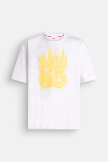 HUGO T-Shirt weiß