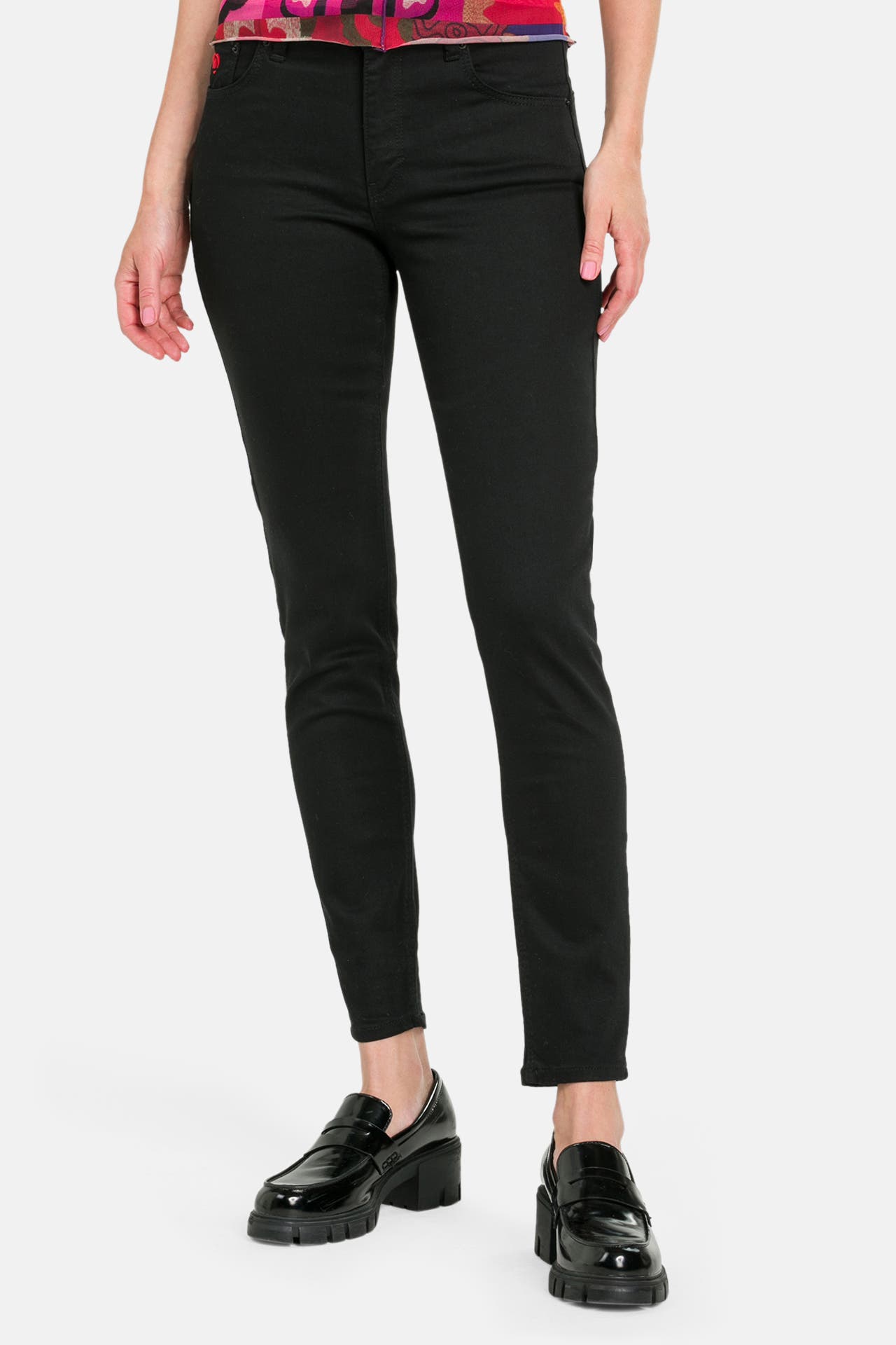 DESIGUAL Jeans 'Delaware' skinny schwarz, Bild 1