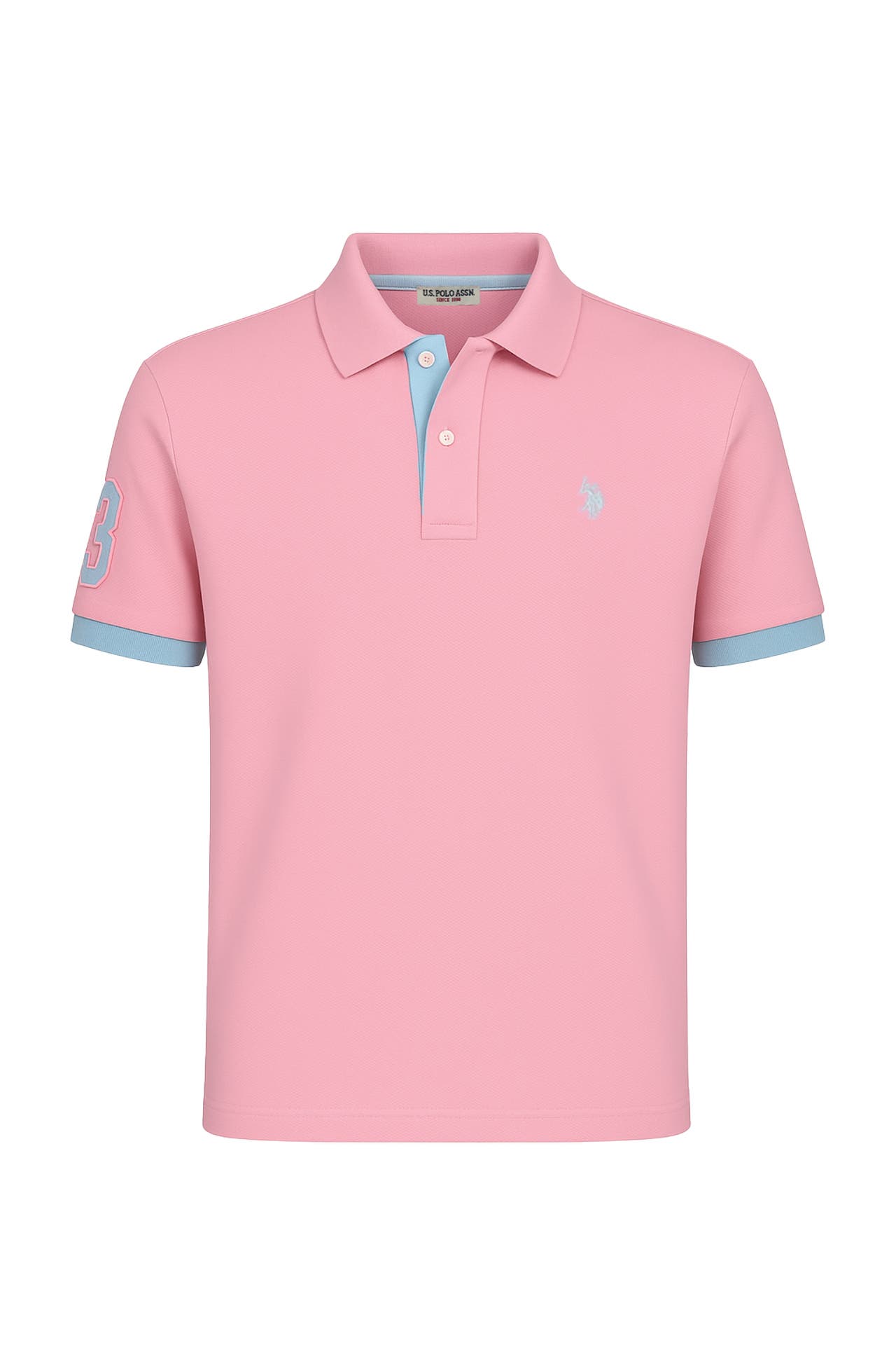 U.S. POLO ASSN. Polo-Shirt rosa, Bild 1