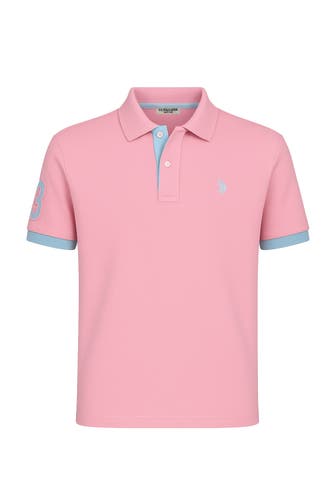 U.S. POLO ASSN. Polo-Shirt rosa