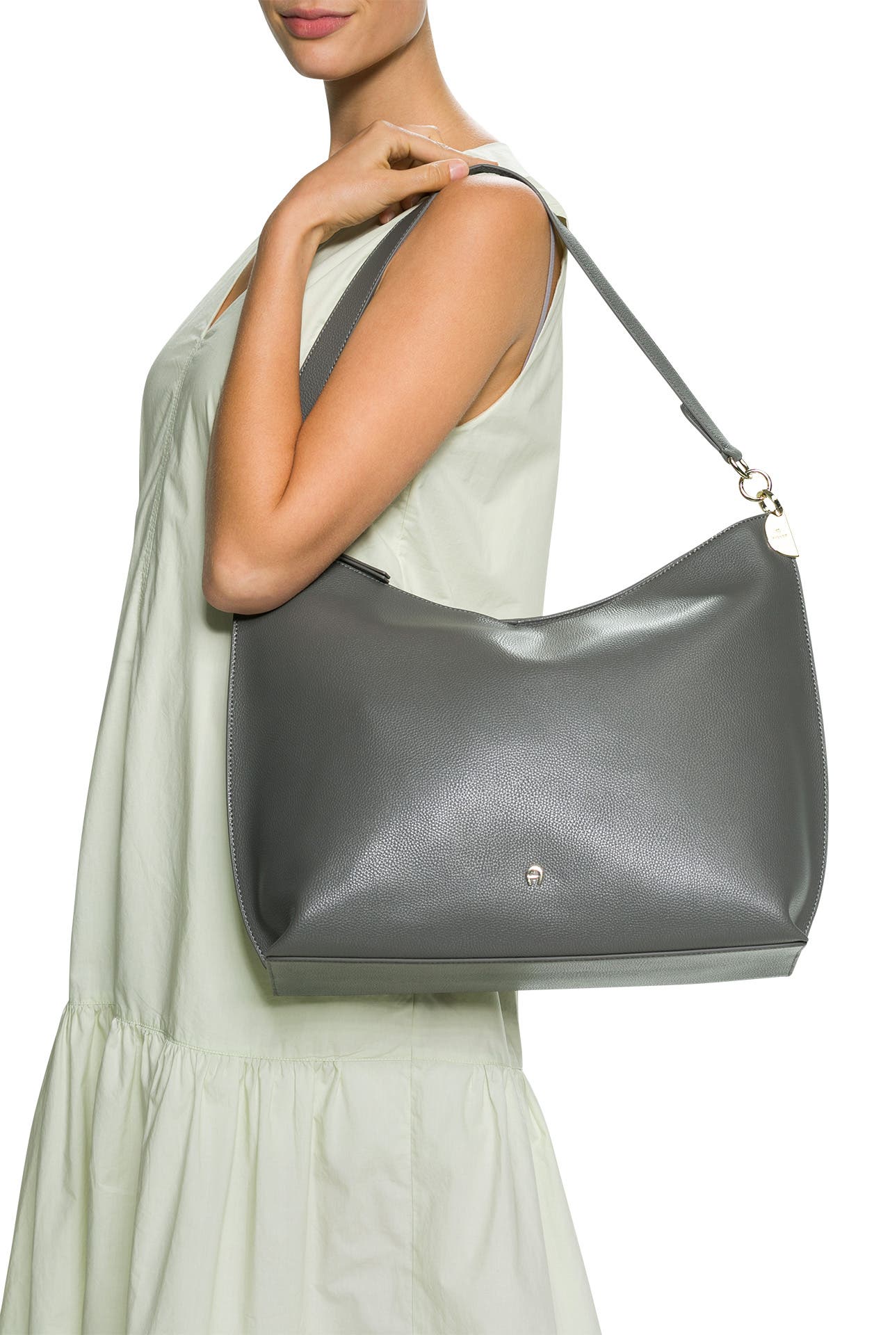Aigner roma hobo bag clearance