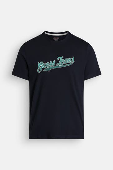 GUESS T-Shirt schwarz