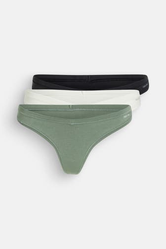 ORGANIC BASICS 3er-Pack Strings mehrfarbig