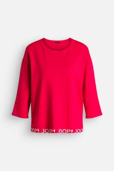 JOOP! Strickpullover 'Kussa' rot