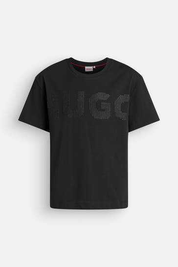 HUGO T-Shirt schwarz