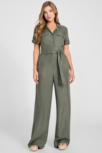 GUESS Jumpsuit 'Nalini' dunkelgrün