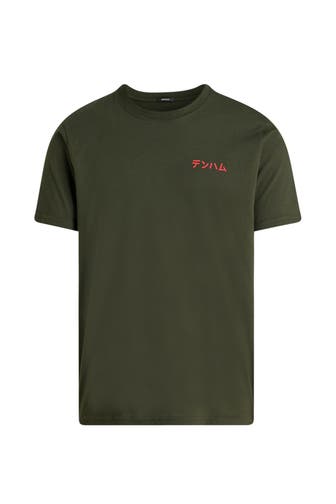 DENHAM T-Shirt oliv
