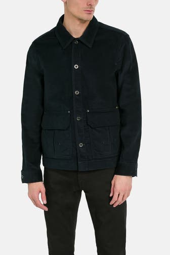 TIGER OF SWEDEN Cordjacke 'Slice' nachtblau