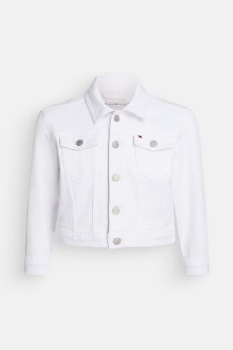 TOMMY HILFIGER Jeansjacke weiß