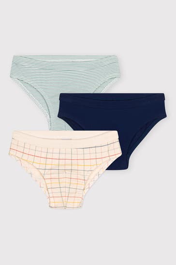 PETIT BATEAU 3er-Pack Unterhosen mehrfarbig