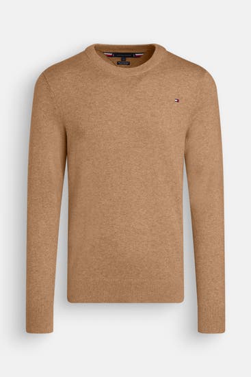 TOMMY HILFIGER - Strickpullover camel